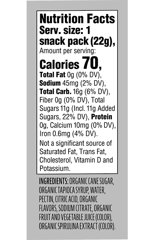 Venice Beach Sour Gummy Bears 0.78 oz additional information