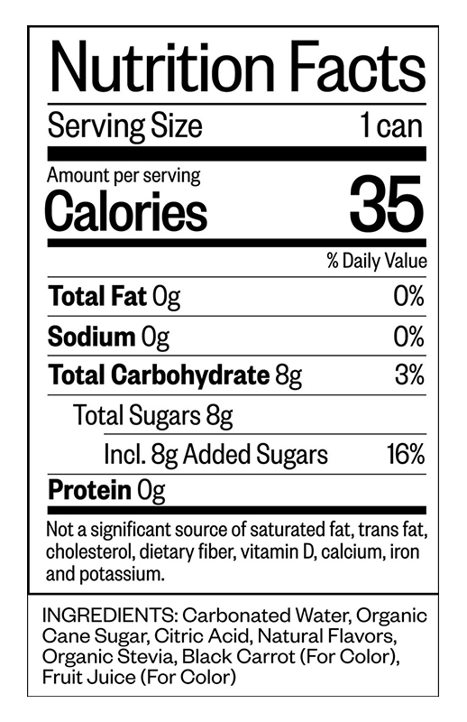 White Grape Soda 12 fl oz additional information