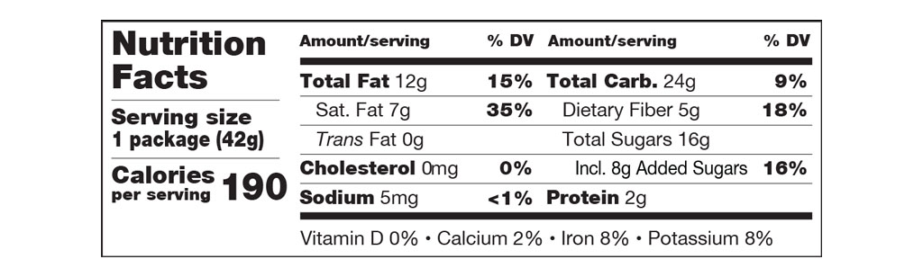 Strawberry 72% Dark Chocolate Baobab Bites 1.5 oz additional information