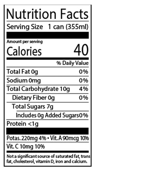 Peach Mango PlantPowered Sparkling Organic Energy Drink 12 fl oz (Pack