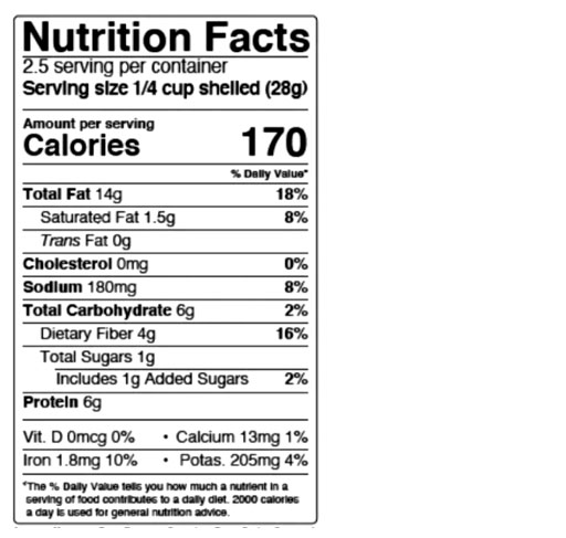 Jalapeño Ranch Sunflower Seeds 4 oz additional information