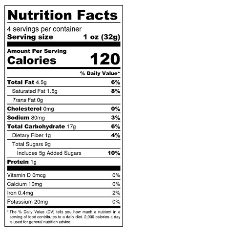 Cinnamon-Citrus Crunch Energy Bites 1.4 oz (Pack of 12) additional information
