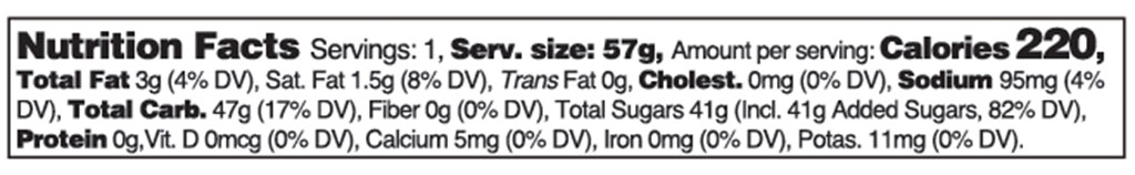 Organic Sour Giggles Chewy Candy Bites 2.0 oz additional information