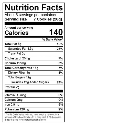 Feelin' Crispy Chocolate Mini Cookies 6 oz additional information