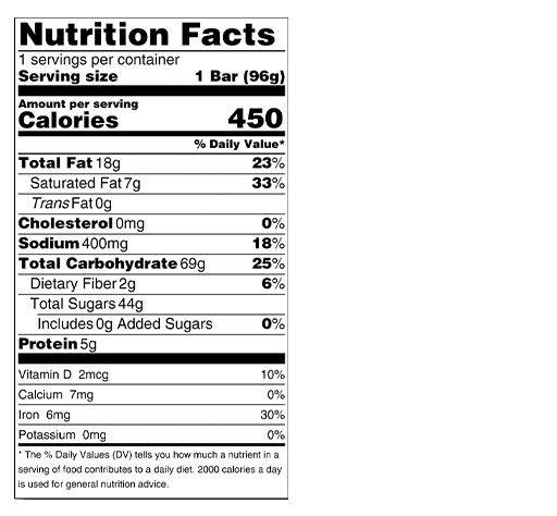 Chocolate Peanut Butter Rice Krispie Treat 3 oz additional information