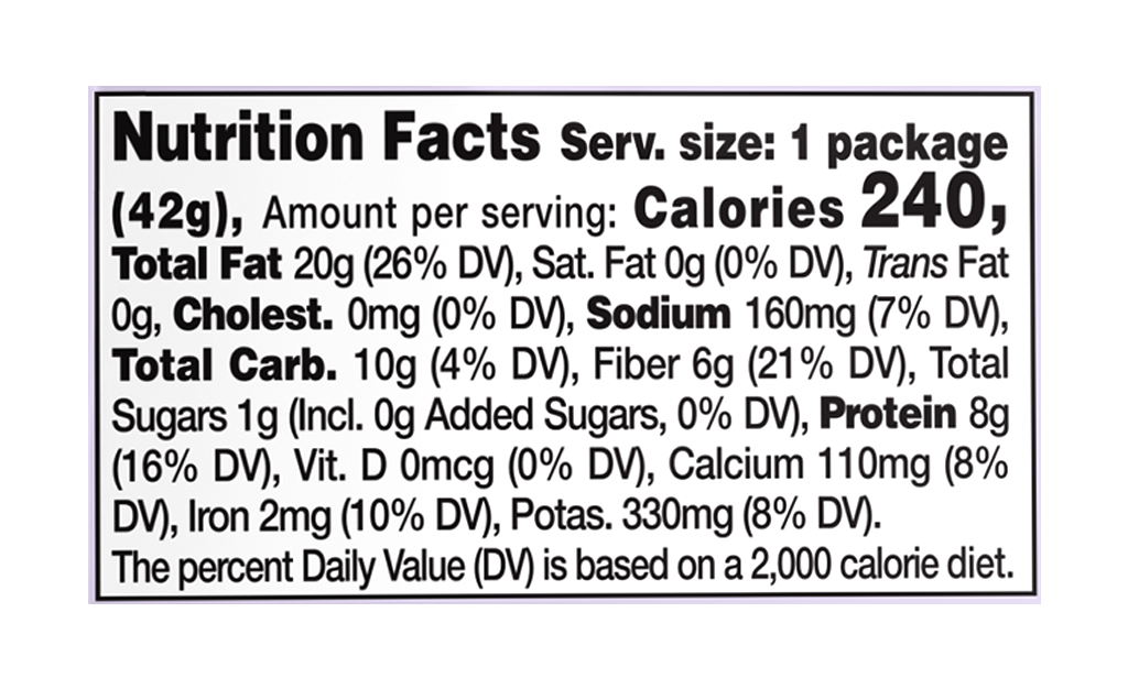 Cacao + Sea Salt Sprouted Almonds 1.5 oz additional information