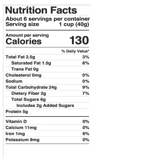 Real Cocoa Grain Free Sunflower Cereal 8 oz additional information