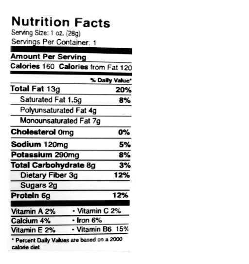Mediterranean Herb Pistachio Kernels 1 oz additional information
