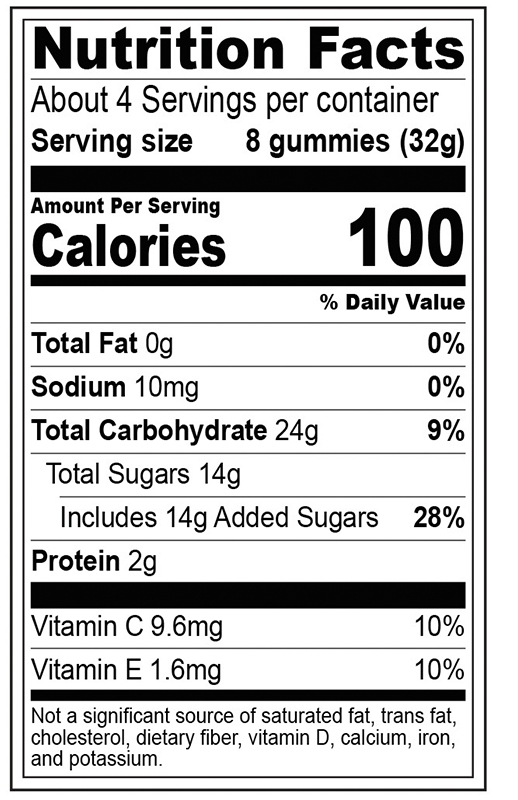 Space Invaders Gummies 4.4 oz additional information