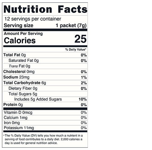 Strawberry Mule - Single Serving Packet 0.25 oz additional information