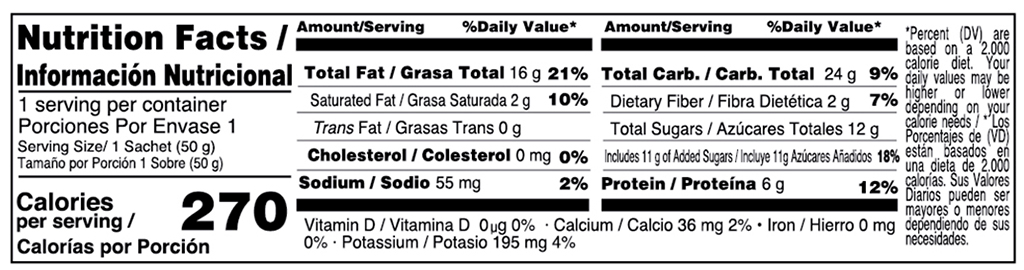 Cranberry Trail Mix 1.76 oz additional information