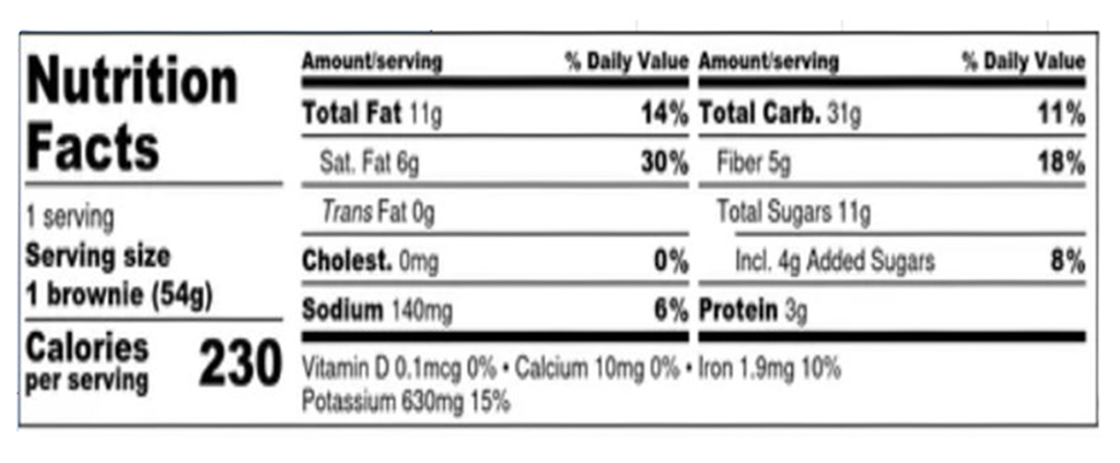 Chocolate Chunk Gluten-Free & Plant-Based Blondie 1.9 oz  (Pack of 12) additional information