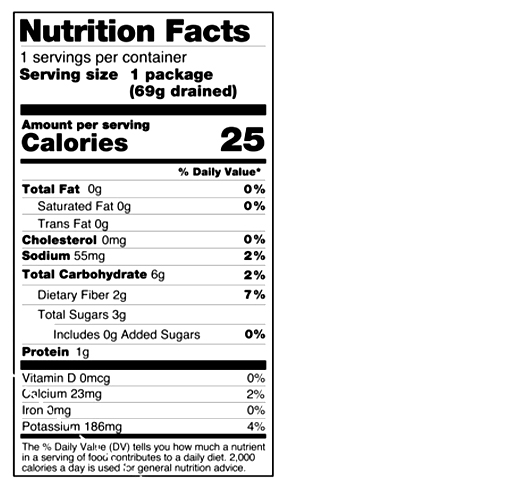 Zesty Snacking Carrot Sticks 3 oz additional information