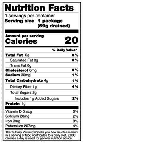 Savory Snacking Cauliflower Florets 3 oz additional information