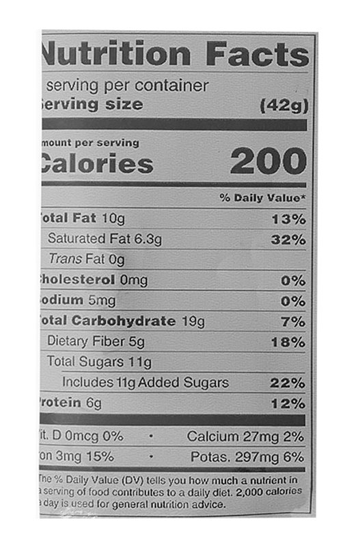 Dark Chocolate Chickpea Snack 1.5 oz additional information