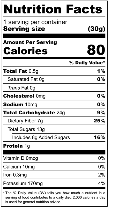 Strawberry Banana Dehydrated Fruit Bar 1.1 oz additional information