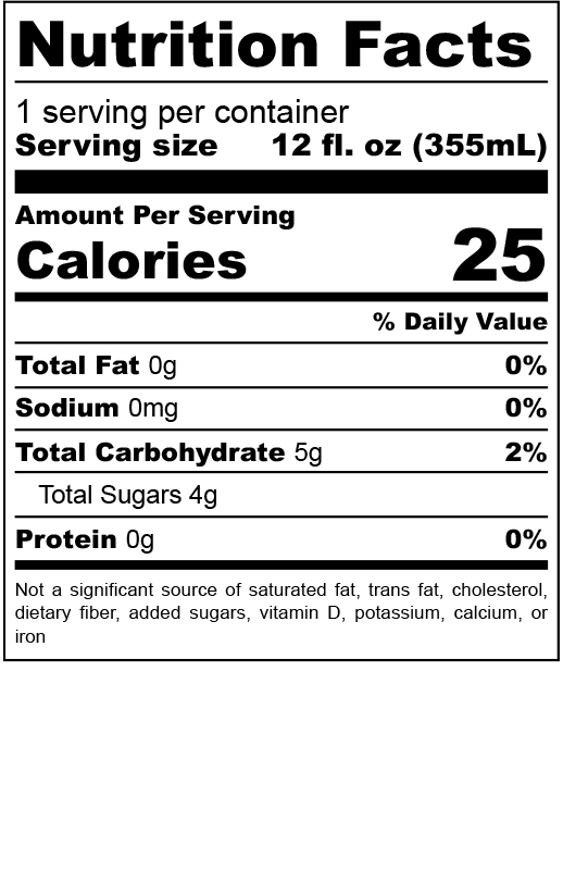 Moshi Sparkling Water - Fuji Apple + Concord Grape 12 oz additional information