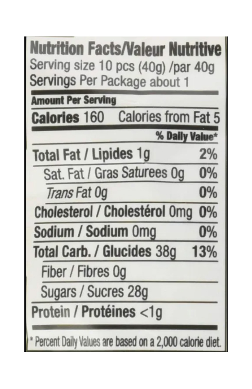 The Original Ginger Chews 1.5 oz additional information