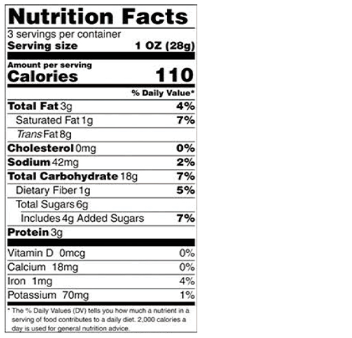 S'mores Granola Bites 1 oz additional information