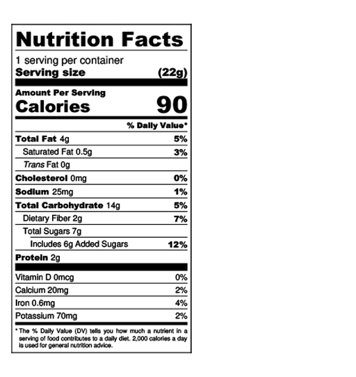 Cinnamon Roll Energy Bar 0.78 oz (Pack of 6) SnackMagic Build your