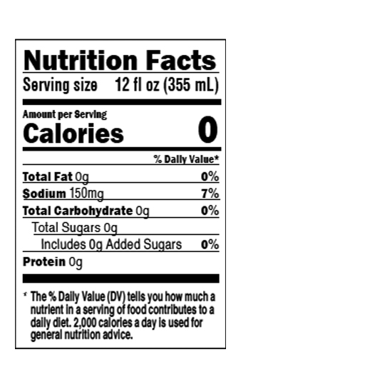 Club Soda Cocktail Mixer 12 fl oz SnackMagic Build your own 100