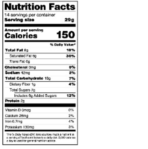 Hazelnut Bite Size Wafers 14.1 oz additional information