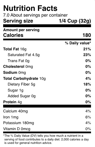 Keto Choconut Mix 1.2 oz additional information