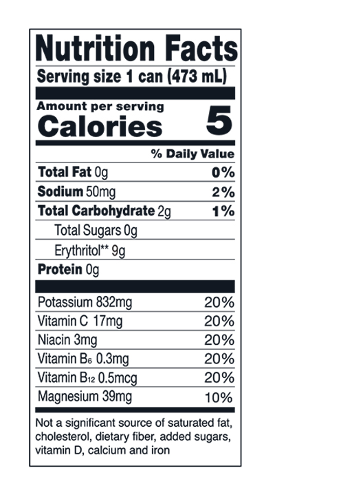 Zero Blue Raspberry Energy Drink 16 fl oz (Pack of 12) additional information