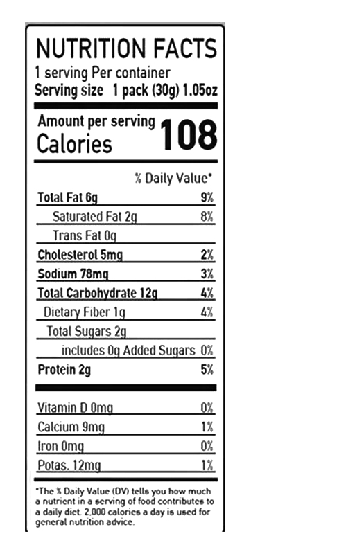 Low Salt & Semi-Dried Black Olive Snack 1.05 oz additional information