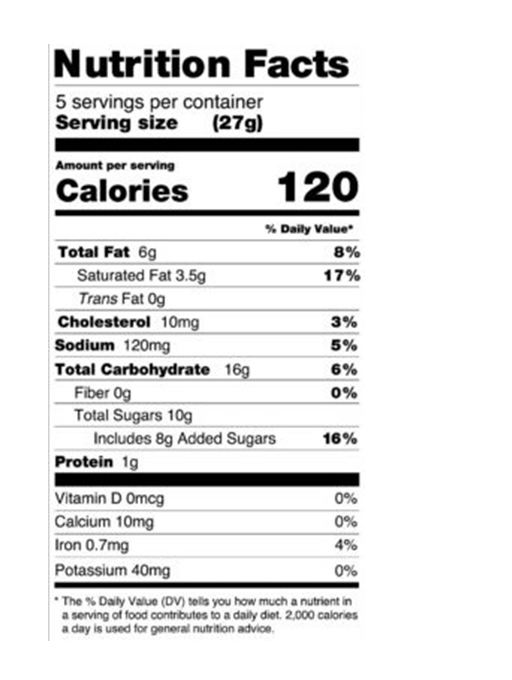 Chocolate Chip Cookie Bag 5 oz additional information