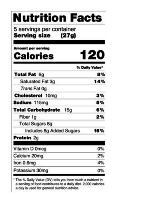 Brown Sugar Oatmeal Cookie Bag 5 oz additional information