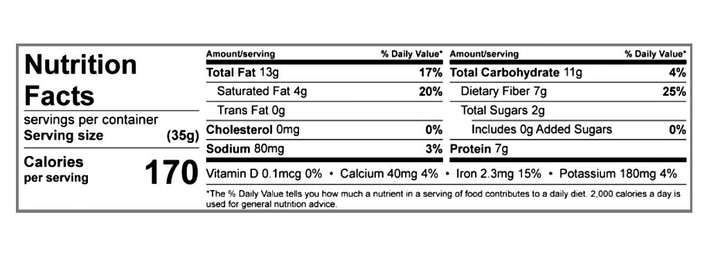 Dark Chocolate Brownie RECHARGE 1.2 oz (12 Pack) additional information