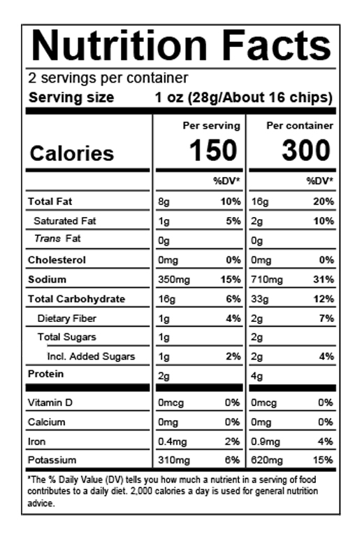 Salt and Balsamic Vinegar Kettle Cooked Potato Chips 2 oz SnackMagic