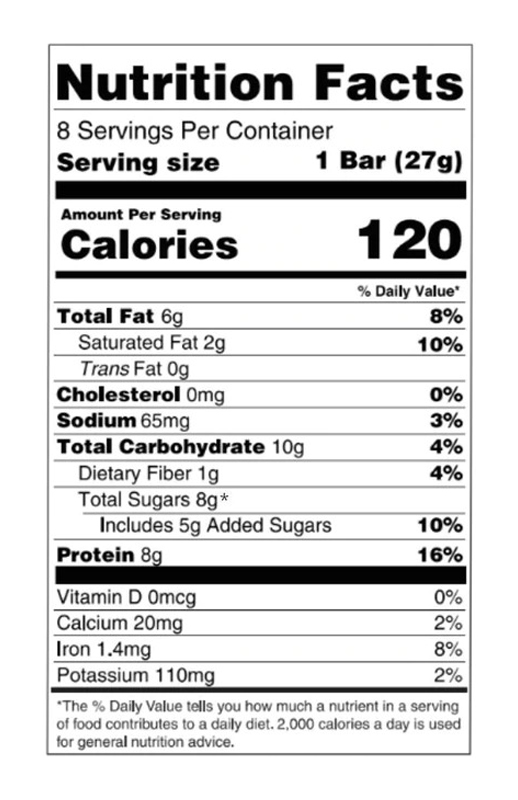 Peanut Butter Chocolate Chip Collagen Protein Bar 0.91 oz additional information
