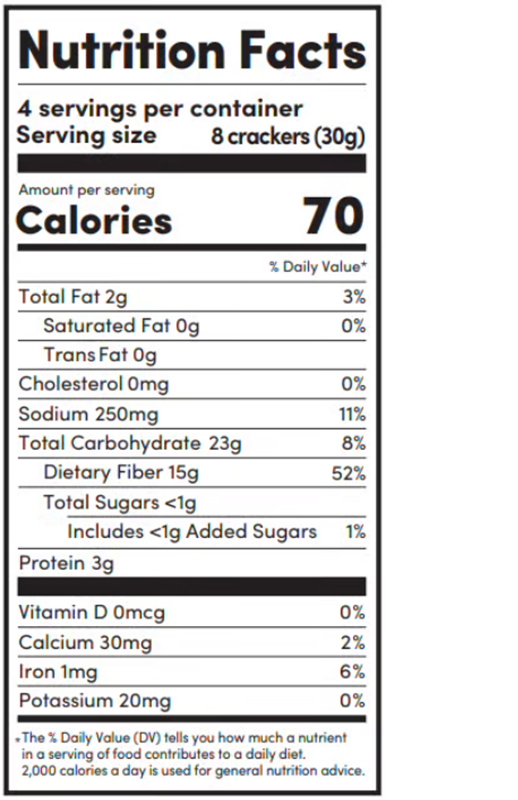 Vegetable Hexagon Crackers 4 oz (Pack of 12) SnackMagic Build your