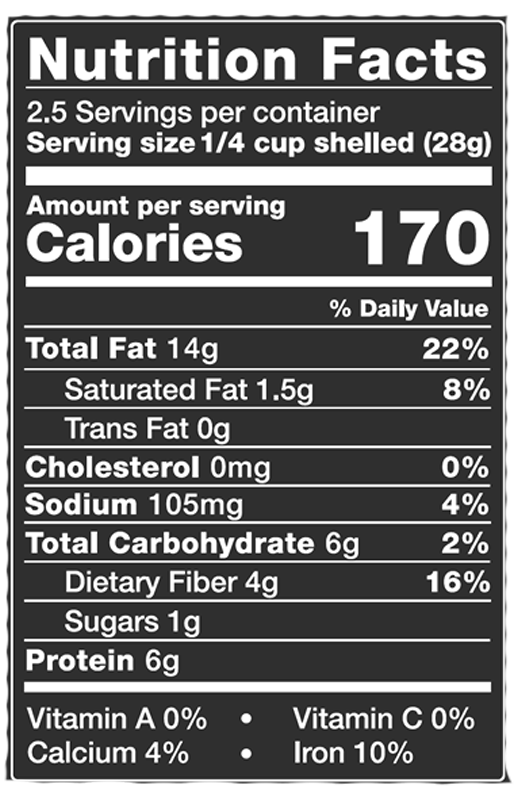 Parmesan & Pepper Sunflower Seeds 4 oz Case of 12 Large Bags additional information