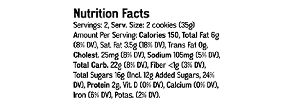 Oatmeal Raisin Soft Gourmet Mini Cookie Snack Packs additional information