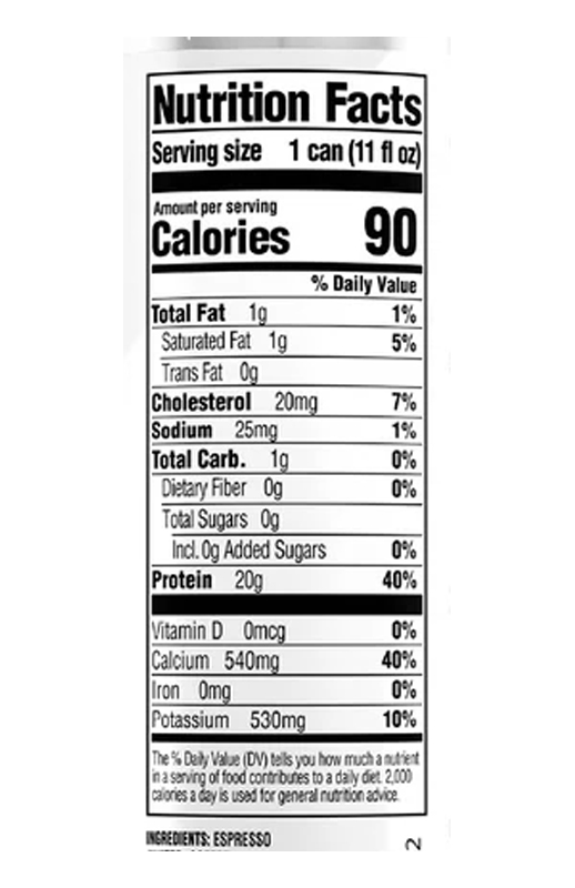 Vanilla Super Espresso 11 fl oz additional information