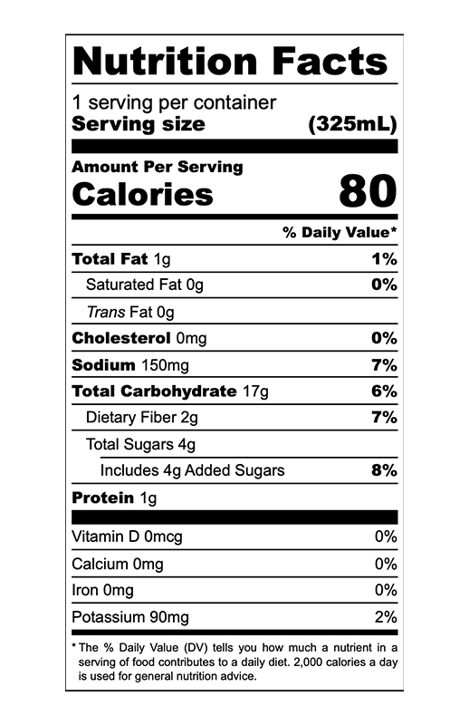 Churro Oat Milk Latte 11 fl oz additional information