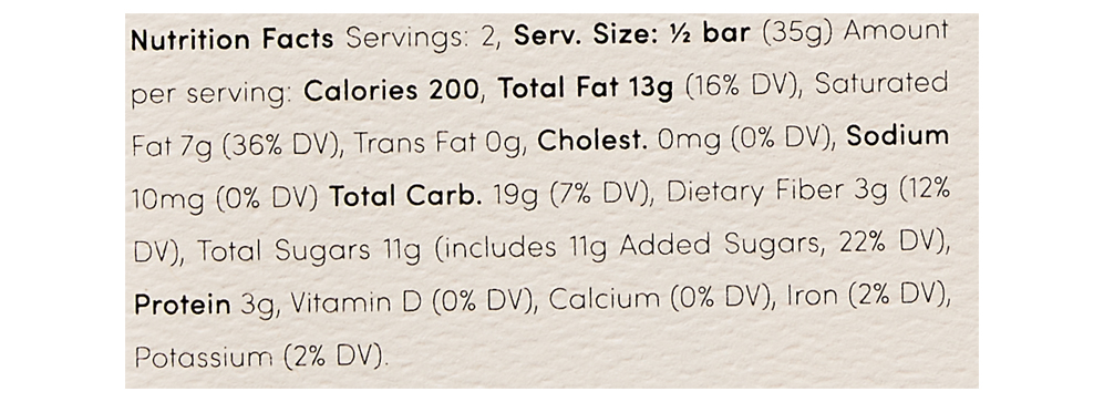 Oat Milk Chocolate 50% Cacao 2.5 oz additional information
