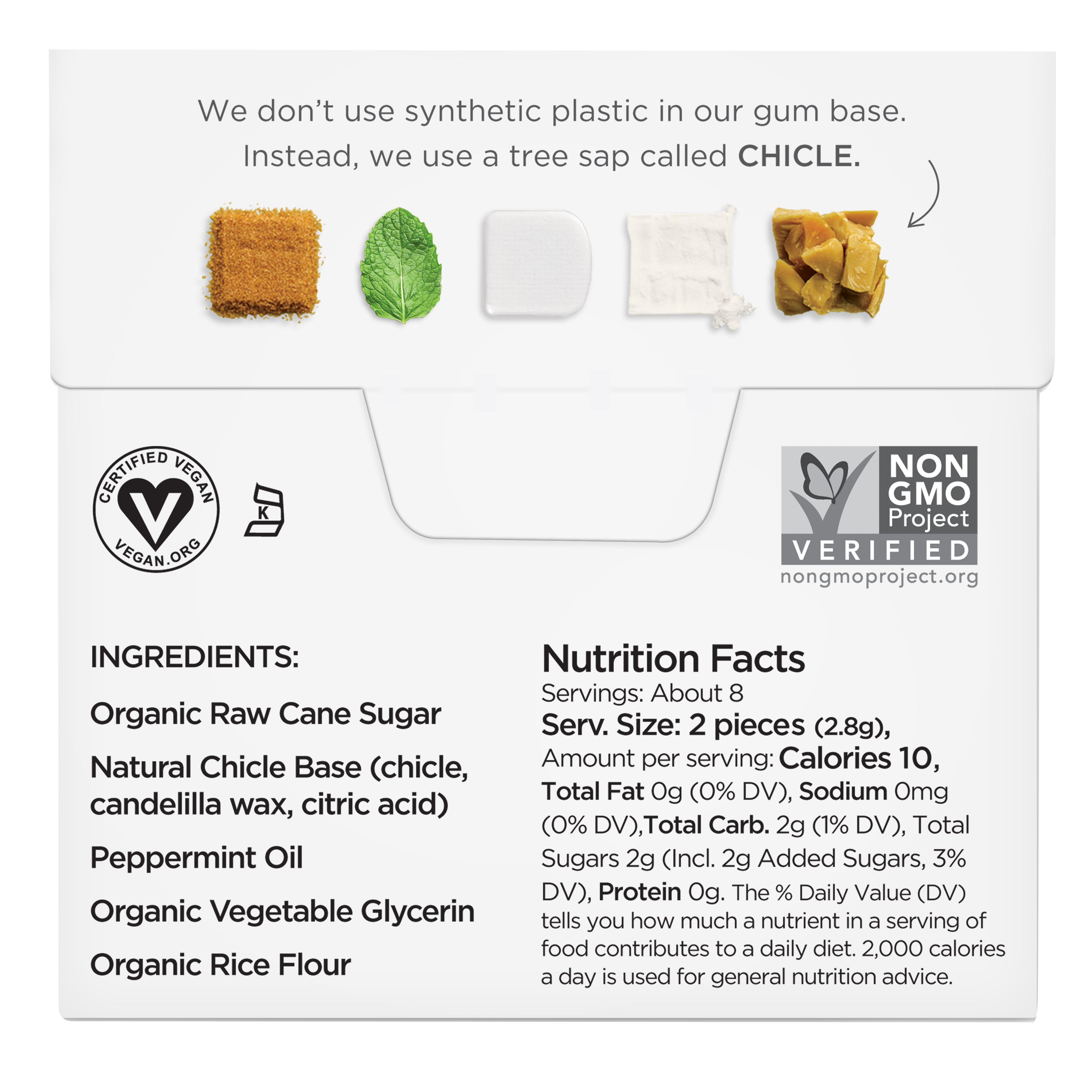 Simply Gum Peppermint  15 ct additional information