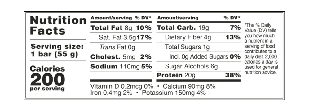Barebells Protein Bars White Chocolate Almond 1.94 oz additional information