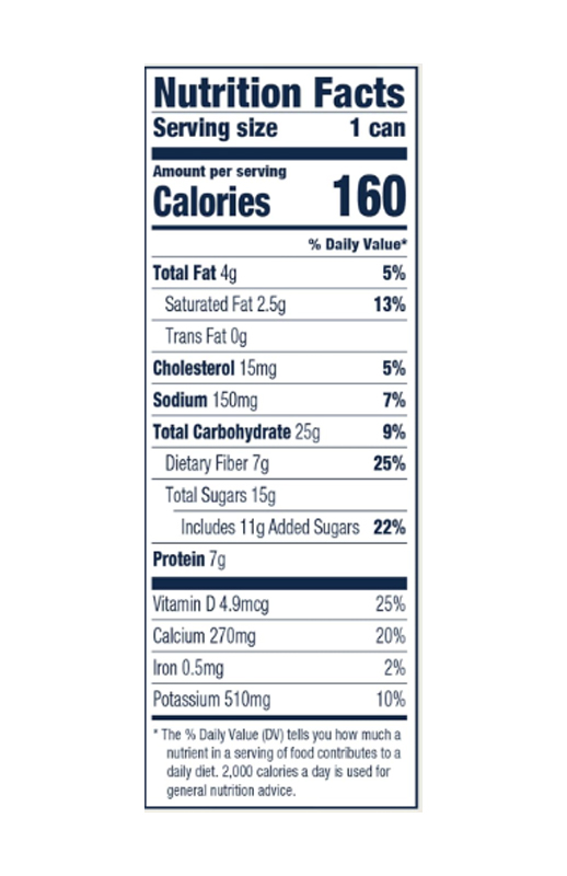LA Colombe Mocha Draft Latte Cold Brew 11 fl oz additional information