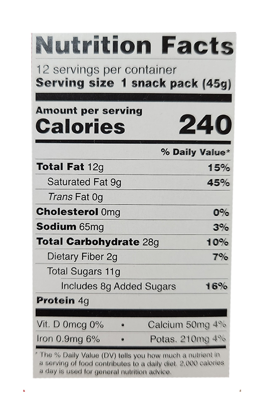 Loacker Crispy Wafer Cookies with Hazelnut 1.59 oz additional information