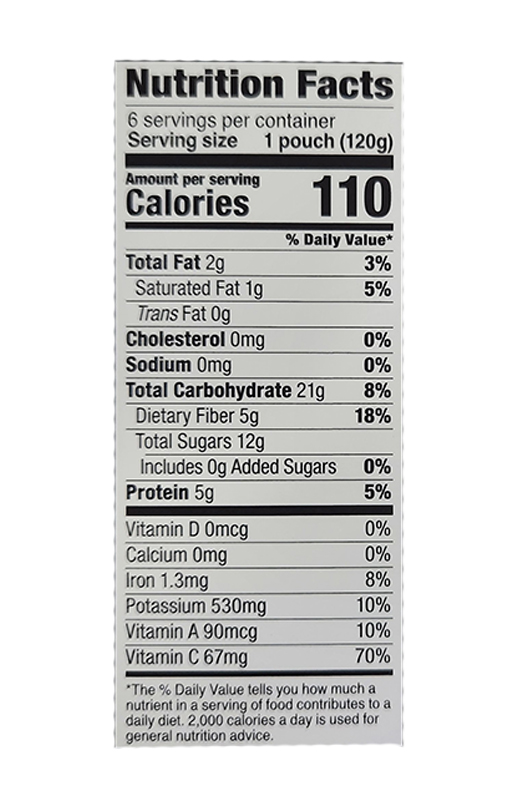 NOKA Organic Mango and Coconut Smoothie 4.22 oz additional information
