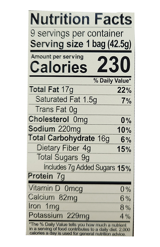 Sahale Snacks Honey Almonds Glazed Mixes 1.5oz additional information