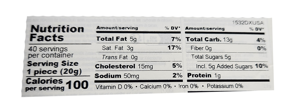 Walkers Chocolate Chip Shortbread 1.4 oz additional information