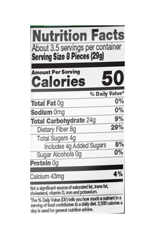 Sour Watermelon Wedges 3.5 oz additional information