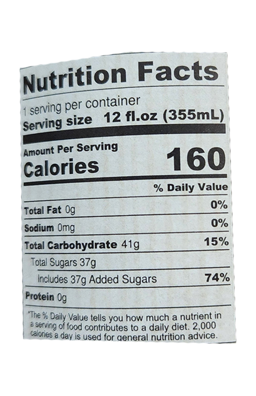 Ginger Ale Pomegranate with Hibiscus 12 fl oz additional information