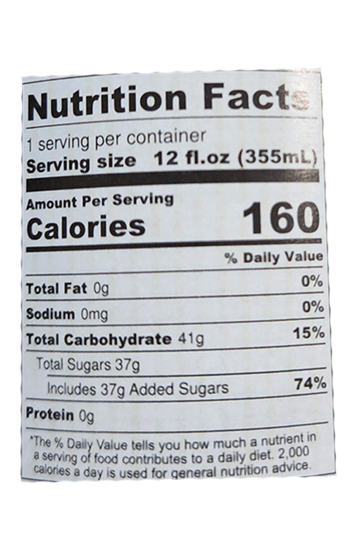 Ginger Ale Passion Fruit with Turmeric 12 fl oz additional information